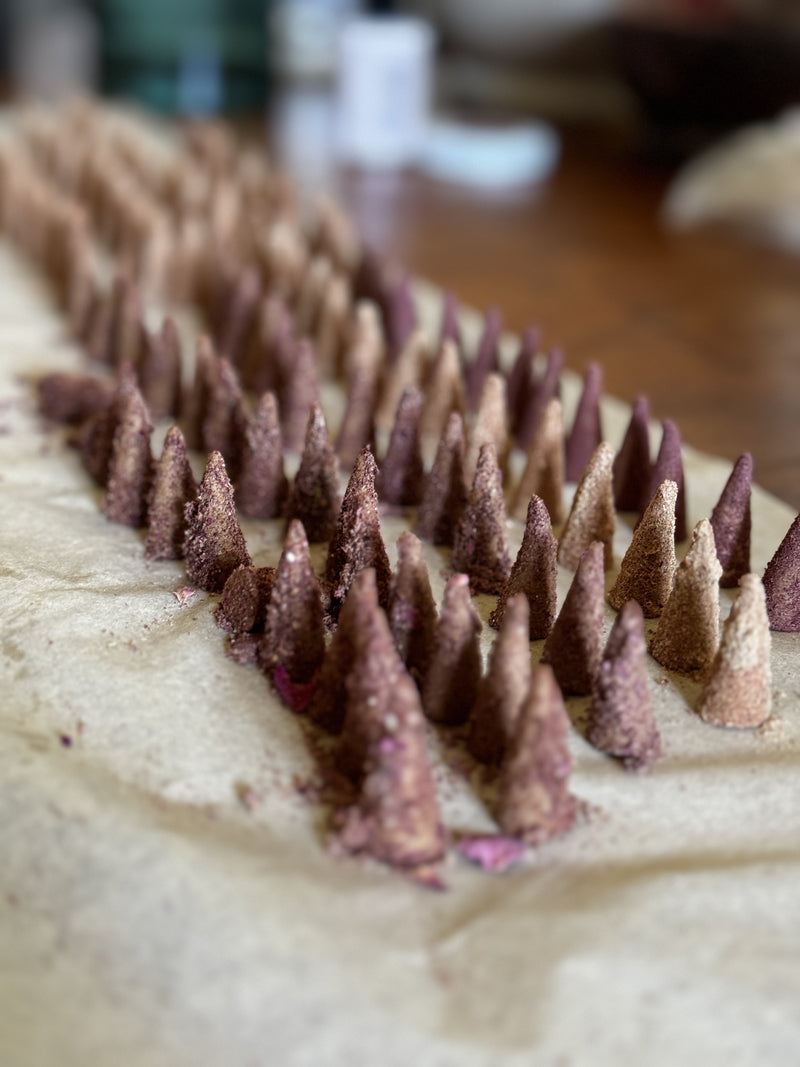 MY MOON RITUAL - natural incense cones
